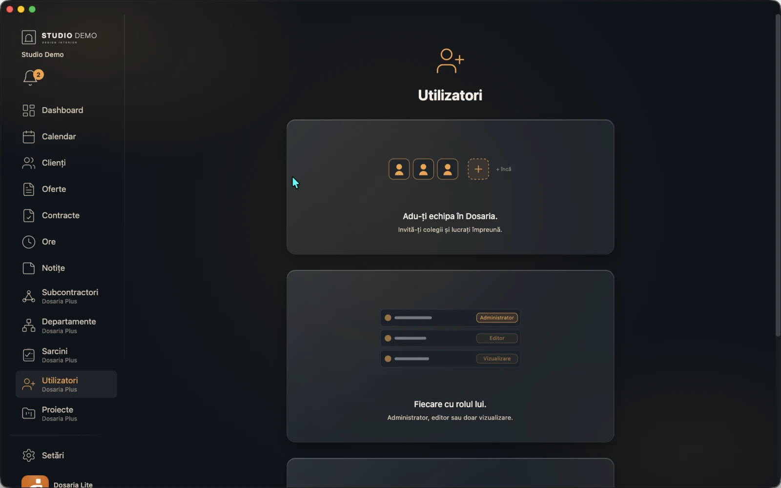 Utilizatori
